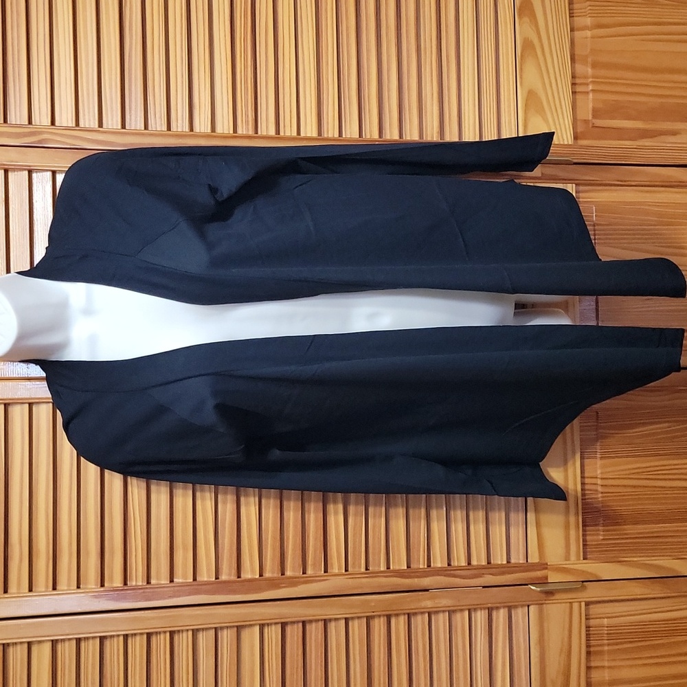 Express Black Classic Black Open Cardigan sz large